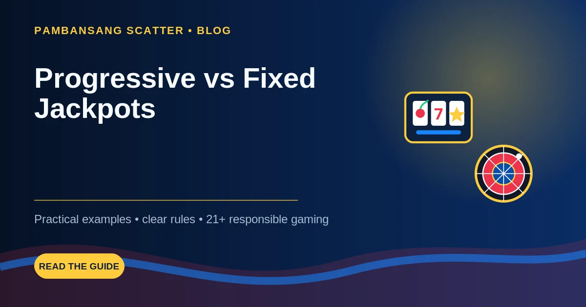 Progressive jackpot meter versus fixed jackpot prize
