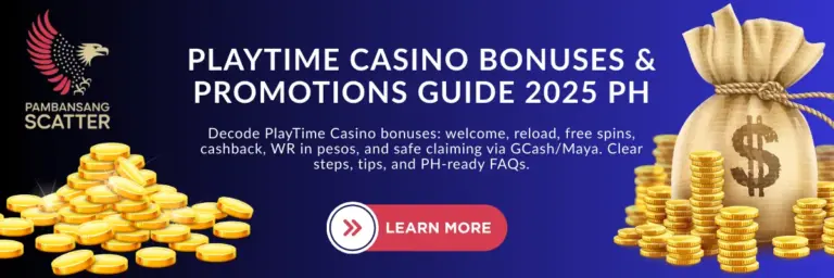 PlayTime Casino Bonuses & Promotions Guide 2025 PH